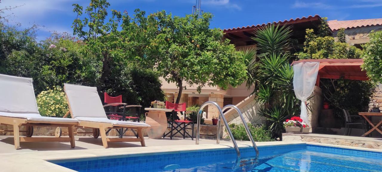 Villa Anthemida Chania Agia  Экстерьер фото